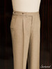 Ambrosi 燕麦色斜纹法兰绒裤装 商品缩略图0