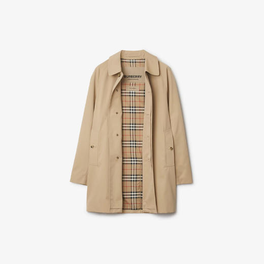 BURBERRY 巴宝莉 男士卡姆登版型 – 短款 Heritage 轻便风衣 卡其色 8079393 A1366 商品图1