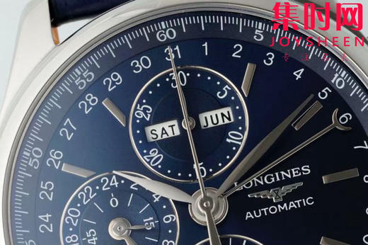 AF浪琴名匠月相系列 名匠八针月相42mm 名匠8针月相功能系列 男士腕表（搭载7751机芯） 商品图3