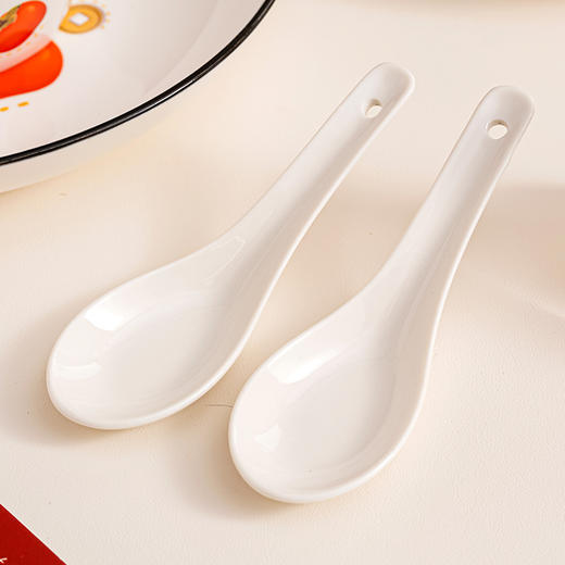 柿柿如意经典陶瓷餐具十六件套 商品图5