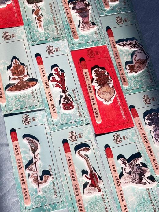 【专享5重福利】《中国guo家博物馆全书》，赠品：《博物馆手册》全套+“HORSR成双”帆布袋+“国之重器”文物鲜章+壁画闻香片（12款任发一款）+大吉大利斜挎包， 商品图5