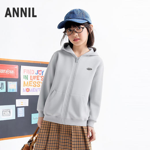 男女童针织外套春季新款安奈儿童装EM615676 商品图1