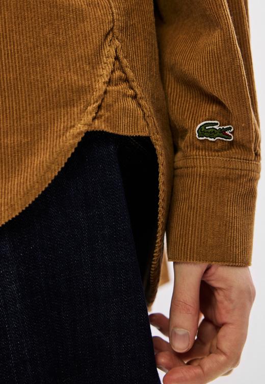 女装 L.A.C 宽松百搭复古灯芯绒落肩衬衫外套 CS004 商品图3