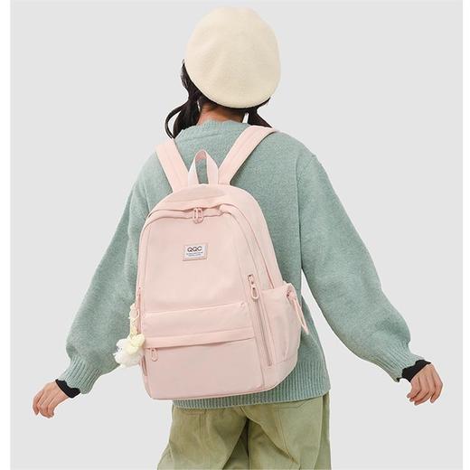 春节不打烊【萌系元气双肩❗️轻便休闲百搭出色】时尚新款学生书包女初中高中大容量轻便背包简约休闲百搭双肩包女。jc 商品图0