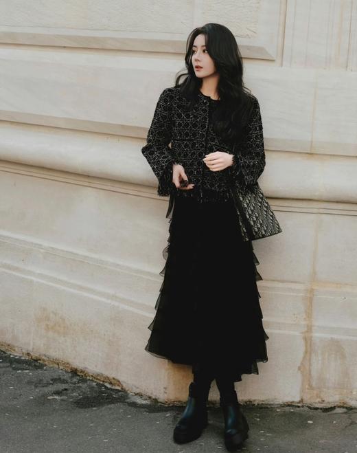 一店k （香港🇭🇰订单！客供面料！）新年发财桶！时髦精的秋冬搭子！迪丽热巴明星同款 小号老花水桶包 商品图12