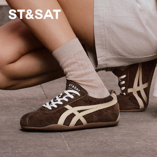 星期六休闲运动风舒适薄底德训鞋SSD3112CPH 商品图3