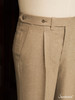 Ambrosi 燕麦色斜纹法兰绒裤装 商品缩略图1