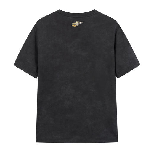 ONIARAI/鬼洗26春季新品泥棒蓝黑虎绣花休闲短袖T恤男式 N840298 商品图4