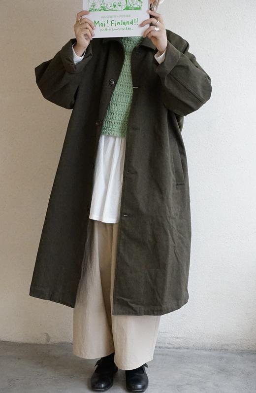 Ordinary fits简约中性羊毛长外套 商品图3