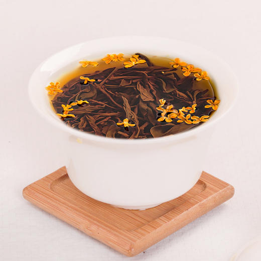 【传统窨制❗️桂花红茶叶罐装】甄选高山鲜嫩芽叶，桂花香馥郁，每一口都是对舌尖的享受，马年新年送礼好物年货好礼L 商品图3