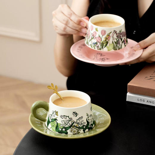 复古法式咖啡杯套装 商品图1