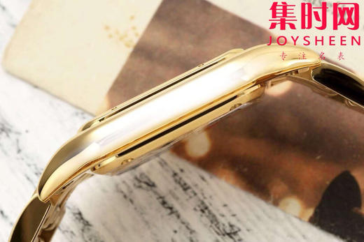 与豹同行 一跃入心 AF卡地亚猎豹系列 贝母面 中号表盘尺寸：27×37mm 女士腕表 商品图7