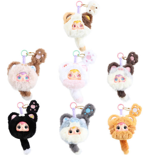 三小毛喵喵爪爪毛绒盲盒-纪念日百货门店同款169296759 商品图2