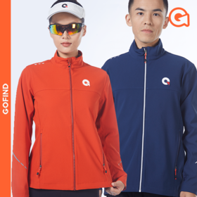 果凡2.0软壳立领外套保暖搭子户外运动防风防水冲锋衣跑步GJC21197/GJC22198