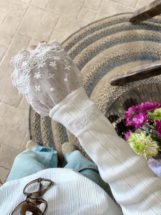 <曾小咸推荐>现货秒杀 ！微信超特价！蕾丝刺绣拼接长袖 日常129.99 立减60 秒杀69.99！！皮衣秒杀139.99！！ 商品图8