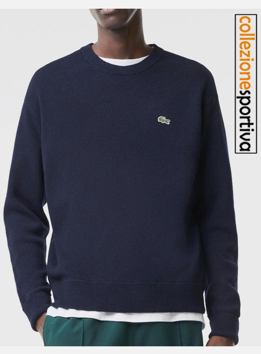 L.A.C 法渔秋冬百搭厚圆领针织衫毛衣 MY155 商品图1