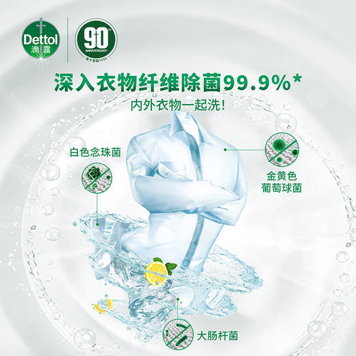 滴露清新柠檬衣物除菌液750ml*3瓶 商品图4