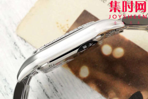 与豹同行 一跃入心 AF卡地亚猎豹系列 贝母面 中号表盘尺寸：27×37mm 女士腕表 商品图7