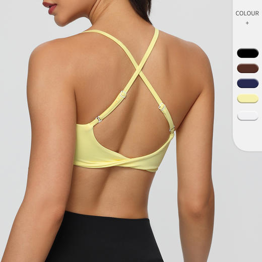 跃牌【欲动春风】系列 健身运动文胸bra可调节肩带内衣防震跑步健身瑜伽文胸BB202 商品图0