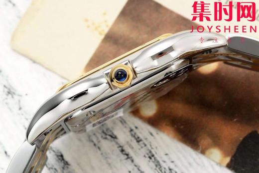 与豹同行 一跃入心 AF卡地亚猎豹系列 贝母面 中号表盘尺寸：27×37mm 女士腕表 商品图6