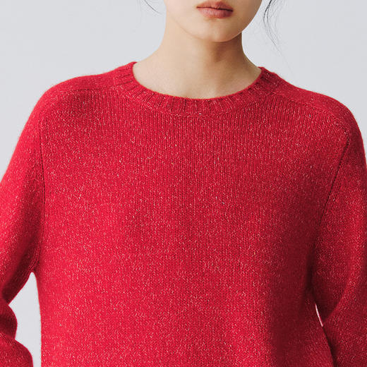 东黎 • 复苏的呼吸 山羊绒女士圆领套衫 6008 商品图12