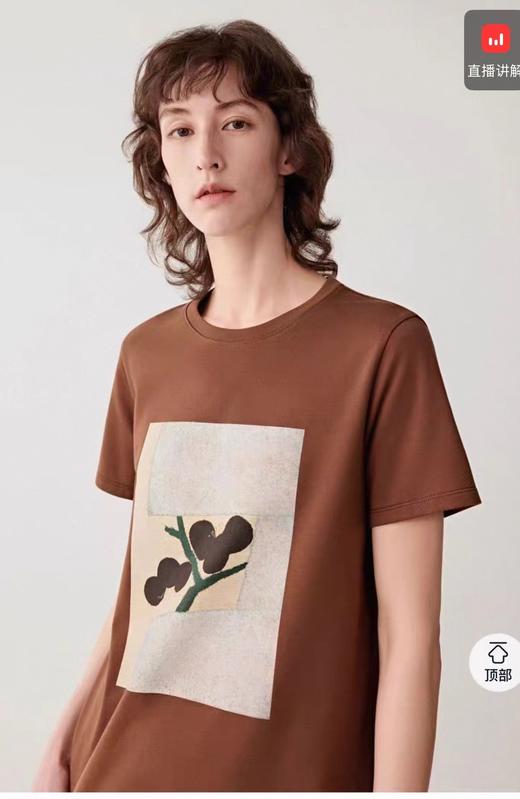 D012277女装2026年春季新款全棉水洗短袖T恤 商品图10