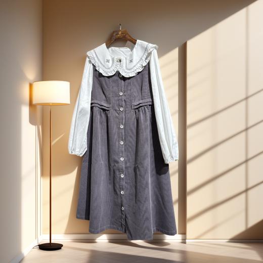 famecoco范可儿衬衫连衣裙套装FAB6EA005 商品图1