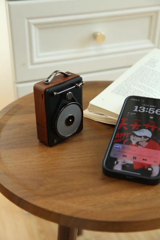 塞尔兰斯·复古蓝牙音箱｜便携蓝牙音响+居家复古摆件 商品图5