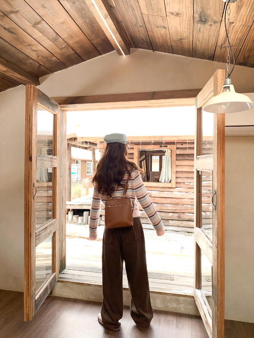 <曾小咸推荐>现货秒杀 ！微信超特价！韩系条纹撞色毛衣 日常169.99 立减80 秒杀89.99！！ 商品图9