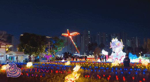 【旗山星光·梦幻灯光节】身高1米以上儿童及成人按人头买票！3.5万㎡国潮灯会，12大特色展区，10+民俗演艺，春节遛娃好去处~~ 商品图3