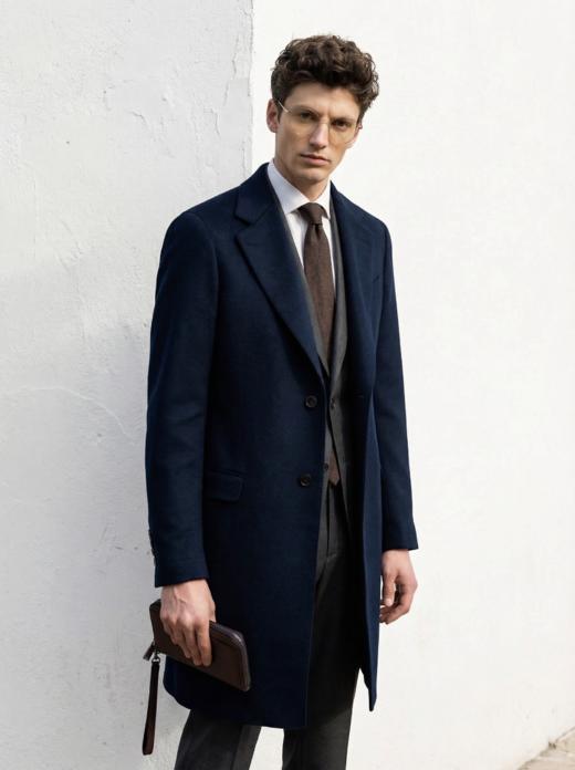 「10款可选」Stylbiella 纯羊绒切斯菲尔德大衣 商品图7