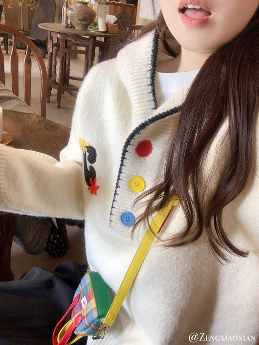 <曾小咸推荐>现货秒杀 ！微信超特价！多巴胺连帽毛衣 日常199.99 立减100 秒杀99.99！！ 商品图9