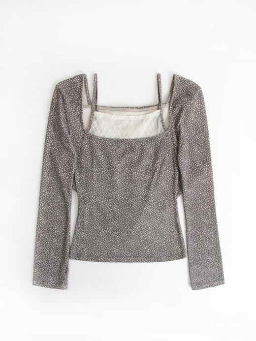 Kaiy Xiao 鹿灵连帽蕾丝吊带上衣 商品图5