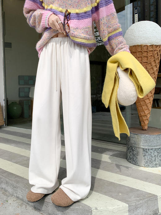 <曾小咸推荐>现货秒杀 ！微信超特价！韩系撞色条纹毛衣 日常249.99 立减150 秒杀99.99！！ 商品图8