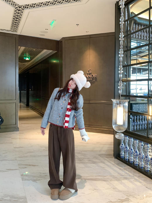 <曾小咸推荐>现货秒杀 ！微信超特价！韩系彩色扣子针织开衫 日常169.99 立减80 秒杀89.99！！ 商品图8