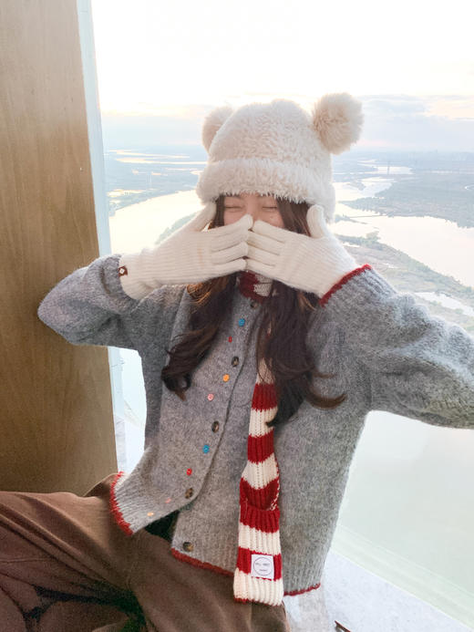 <曾小咸推荐>现货秒杀 ！微信超特价！韩系彩色扣子针织开衫 日常169.99 立减80 秒杀89.99！！ 商品图9