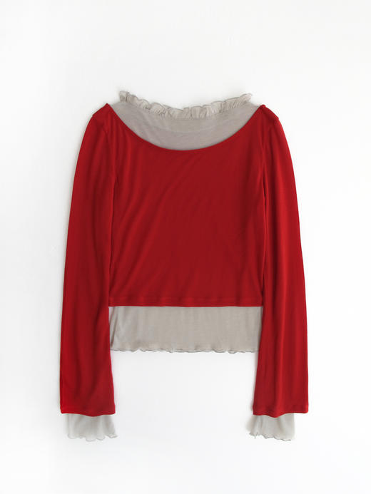 Kaiy Xiao 香雪球两件套围巾上衣 商品图10