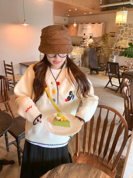 <曾小咸推荐>现货秒杀 ！微信超特价！多巴胺连帽毛衣 日常199.99 立减100 秒杀99.99！！ 商品图6