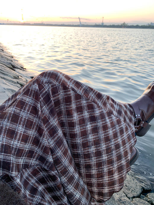 <曾小咸推荐>现货秒杀 ！微信超特价！韩系复古格子半身裙 日常189.99 立减100 秒杀89.99！！ 商品图11