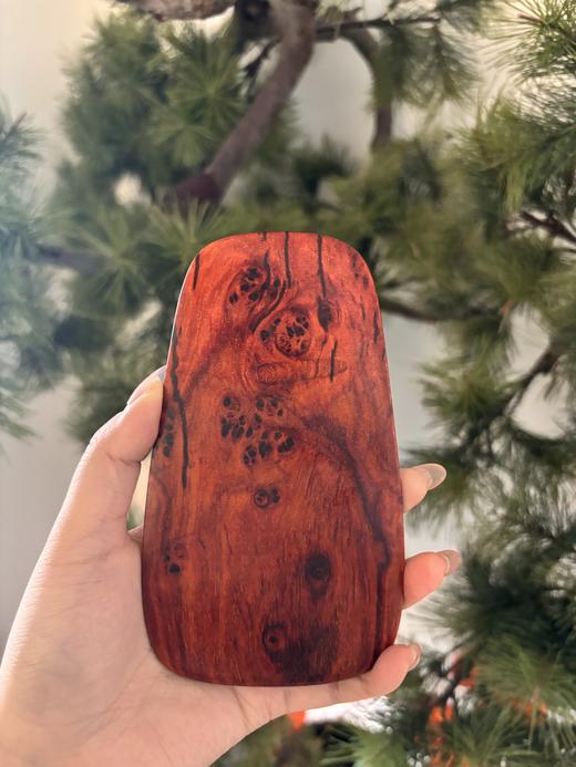 【小叶紫檀护身符手把件】| 大梦香堂 商品图7