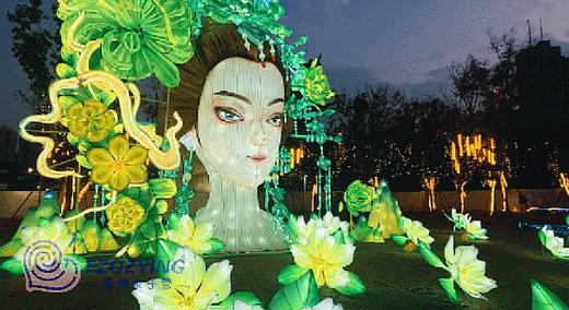 【旗山星光·梦幻灯光节】身高1米以上儿童及成人按人头买票！3.5万㎡国潮灯会，12大特色展区，10+民俗演艺，春节遛娃好去处~~ 商品图1