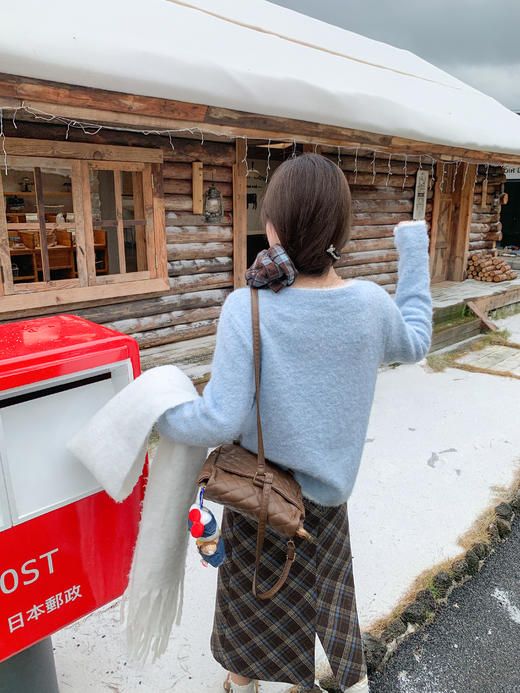 <曾小咸推荐>现货秒杀 ！微信超特价！绣花猫咪长袖针织衫 日常179.99 立减90 秒杀89.99！！ 商品图7