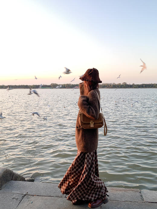 <曾小咸推荐>现货秒杀 ！微信超特价！韩系复古格子半身裙 日常189.99 立减100 秒杀89.99！！ 商品图7