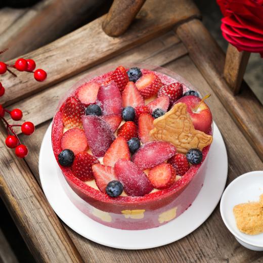 【马马福福】马年创意蛋糕春节咸甜花生草莓蓝莓焦糖节日蛋糕2026 商品图3