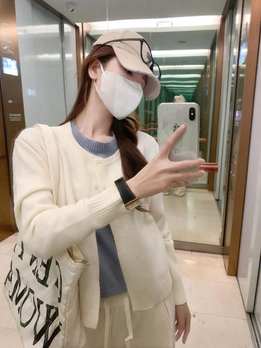 <曾小咸推荐>现货秒杀 ！微信超特价！韩系假两件针织开衫 日常189.99 立减100 秒杀89.99！！ 商品图10