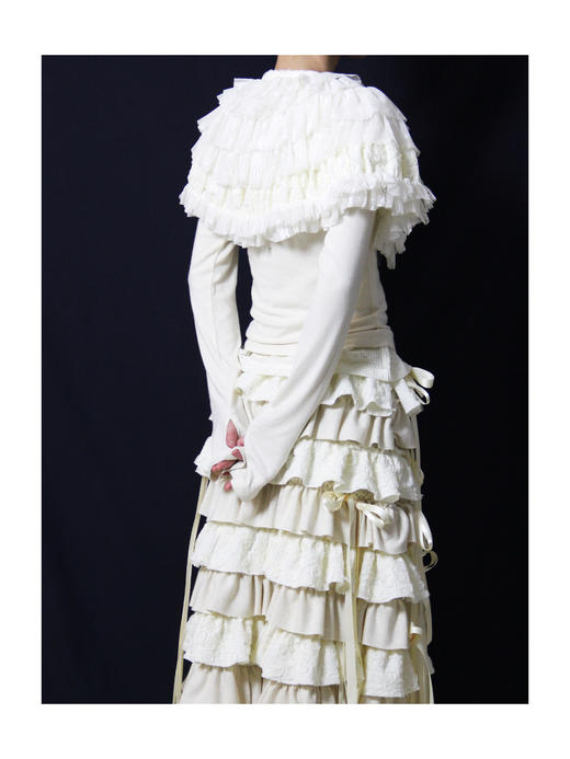 Kaiy Xiao 辉夜蕾丝小斗篷 商品图3