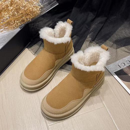 🔥【意大利袋鼠V口防水雪地靴5883】降温雪地靴❄️防水雪地靴开拓者💧与央视电视台广告签约～ ❤️舒适的跟高上脚显腿长，🥰走路更加平稳有气质，久走也不易累脚!! 商品图1