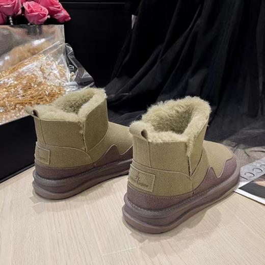 🔥【意大利袋鼠V口防水雪地靴5883】降温雪地靴❄️防水雪地靴开拓者💧与央视电视台广告签约～ ❤️舒适的跟高上脚显腿长，🥰走路更加平稳有气质，久走也不易累脚!! 商品图3