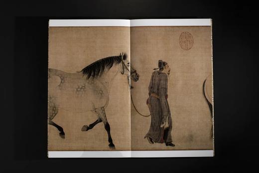 【新书推荐】《任仁发三马图卷·九马图卷》，10开，册页装，［元］任仁发 绘  金哲为 编著，西泠印社出版社2026年一版一印，定价298，售价228元。 商品图7