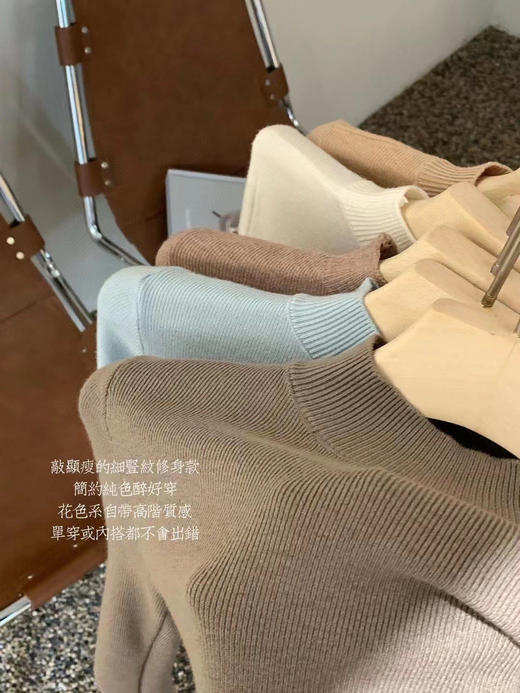 39.9 任选2件 𝟖色可选【半高领仿羊绒打底衫】太软糯舒服了 商品图8